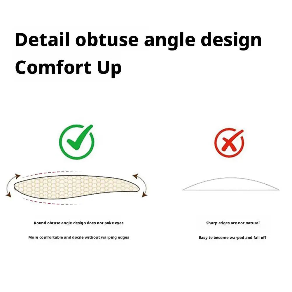 Invisible double eyelid tape Self-adhesive Natural Eyelid Tape Adhesive Stickers Long Lasting Bigger Eyes Beauty Tool