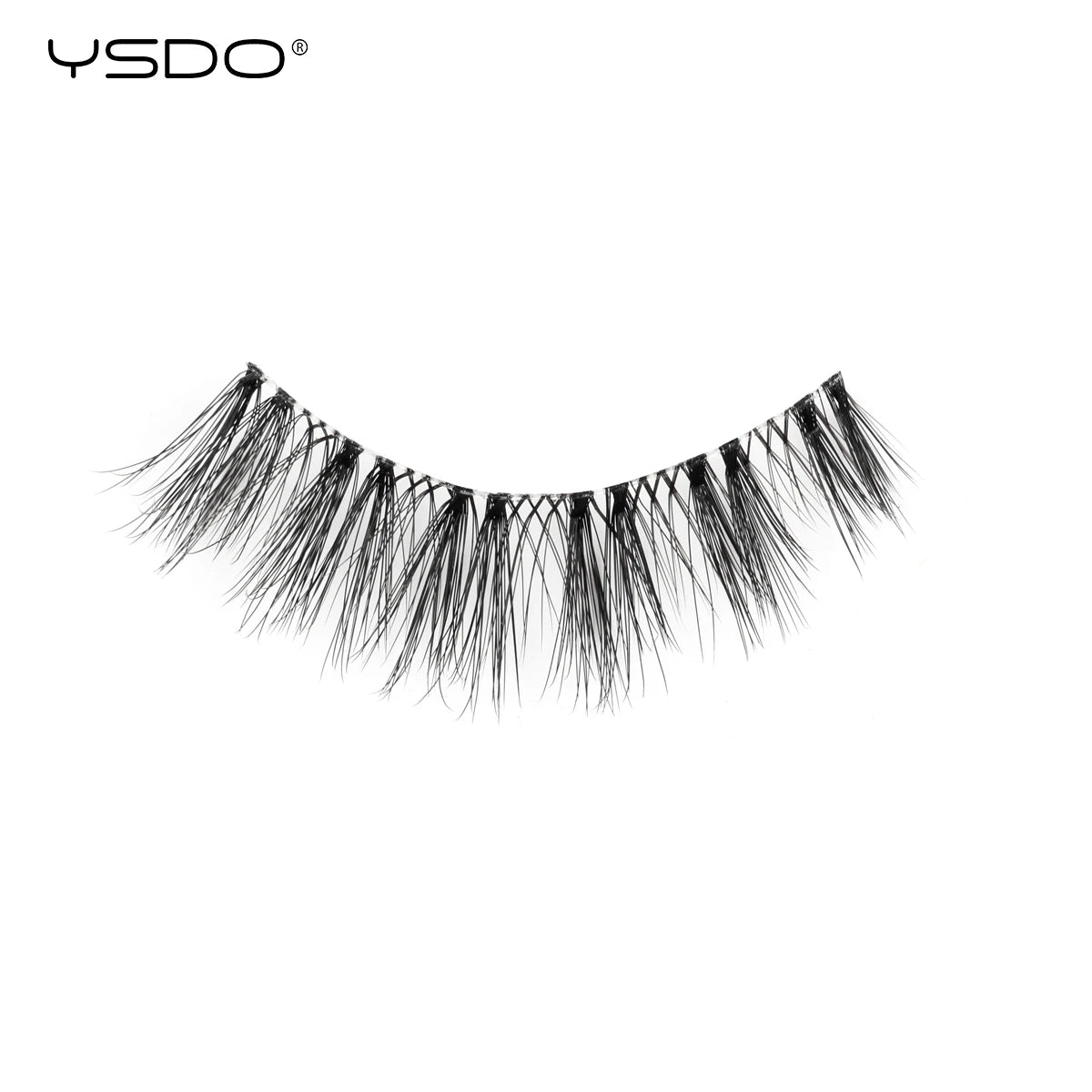 YSDO Natural Mink Eyelashes 3/6/10 Pairs Wispy Faux 3D Mink Lashes Short Fluffy Half False Eyelash Makeup Tools Cat Eye Lashes