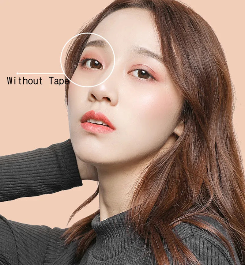 MOTONOZEN Double Eyelid Tape Sticker Invisible Fold Eyelid Paste Clear Beige Stripe Self-adhesive Natural Eye Makeup Tool