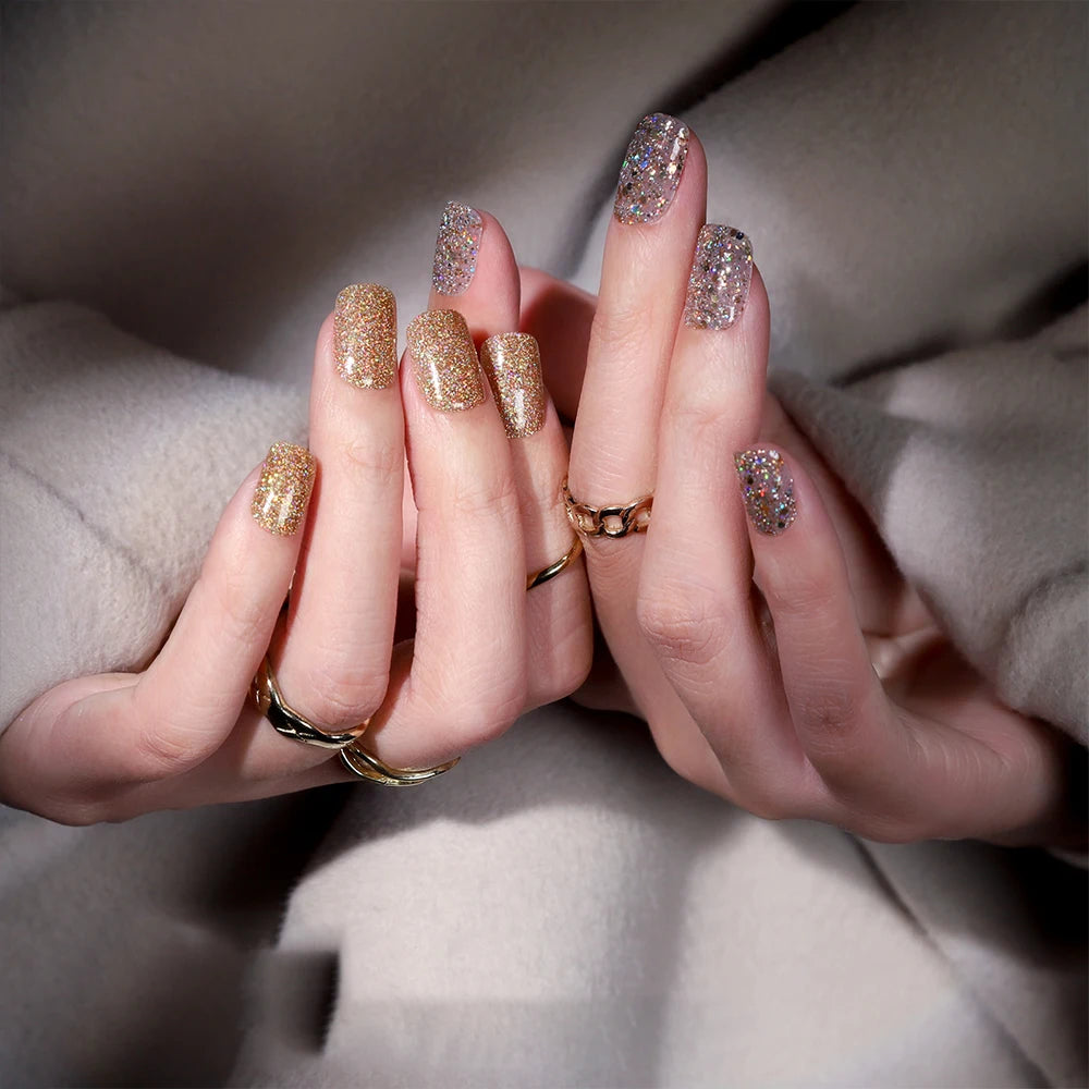 576Pcs/set Press on Nails 24 Colors DIY Fake Nails Soft Short Nail Tips Matte Glossy False Nails Natural Nude Nail Art