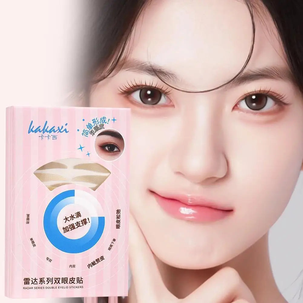 Invisible double eyelid tape Self-adhesive Natural Eyelid Tape Adhesive Stickers Long Lasting Bigger Eyes Beauty Tool