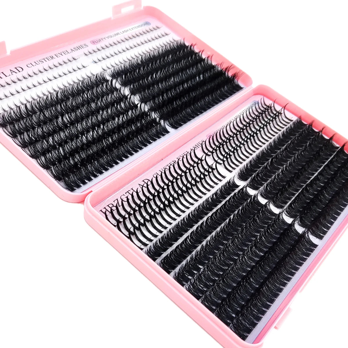 60D/80D/100D eyelash clusters with bottom and pointed eyelashes DIY fairy manga pointed thick artificial mink false eyelash make