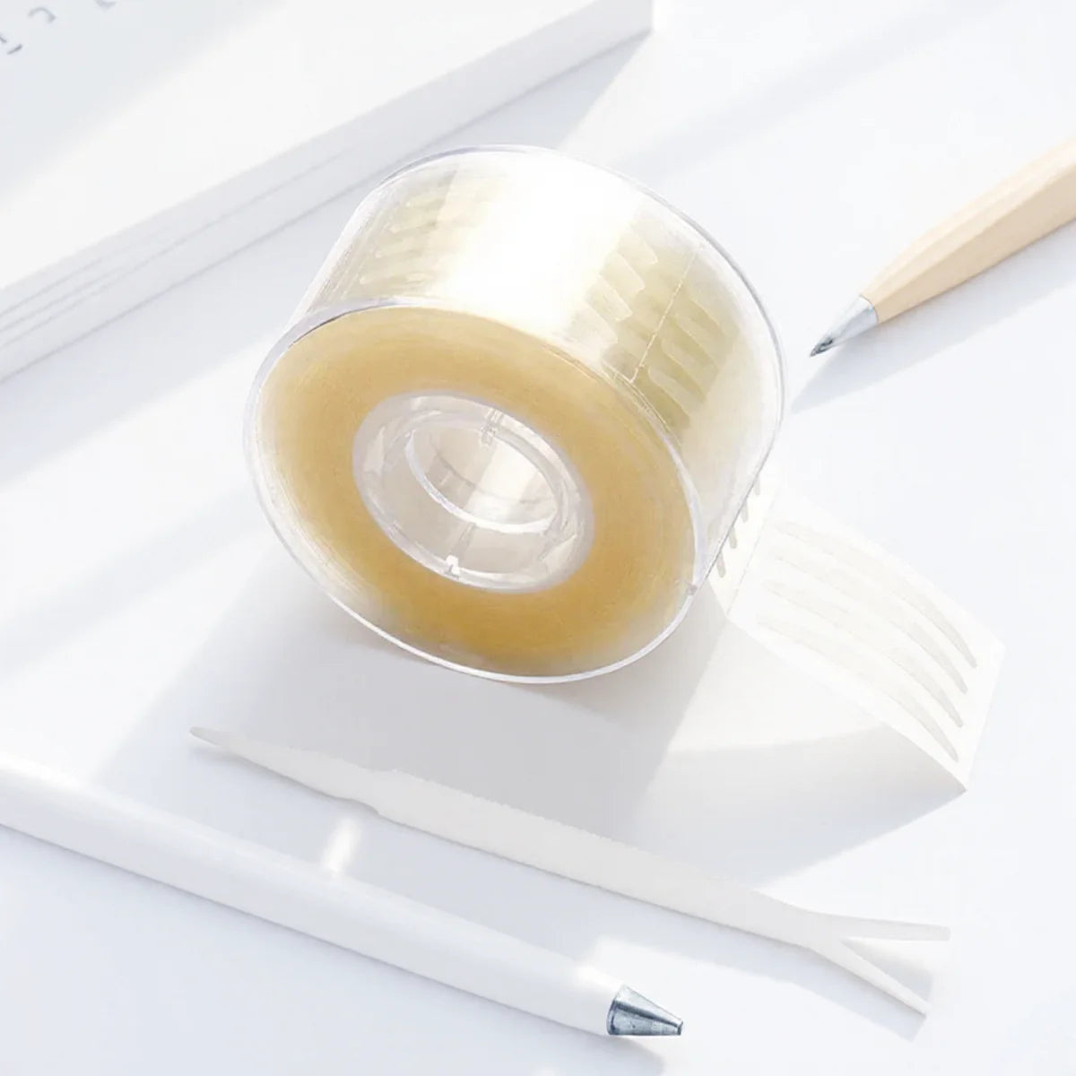 Stonego Invisible Eyelid Sticker Lace Eye Lift Strips Double Eyelid Tape Adhesive Stickers 300 Pairs