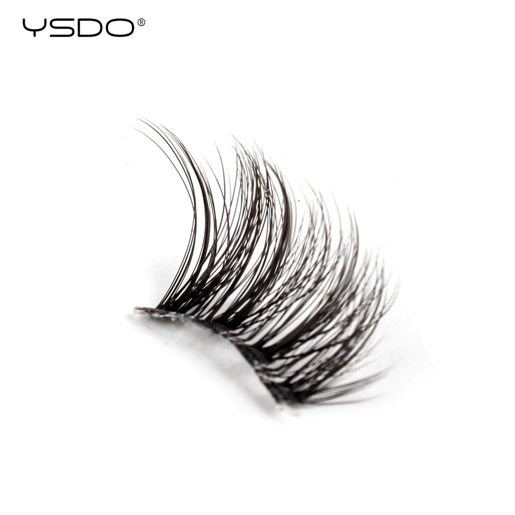 YSDO 3/10 Pairs Fox Eyelashes 3D Mink Natural Soft False Lashes Fluffy Soft eyelashes cat eye Extension Makeup Half Eyelashes