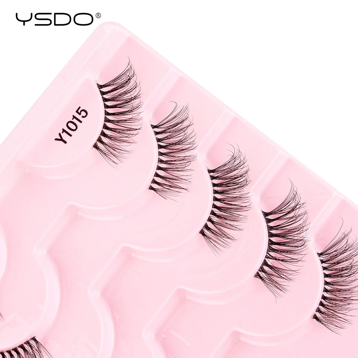YSDO 3/10 Pairs Fox Eyelashes 3D Mink Natural Soft False Lashes Fluffy Soft eyelashes cat eye Extension Makeup Half Eyelashes